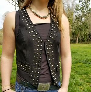 Alberto Makali studded vest